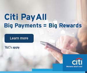 Advertisement - Earn rewards with big payments like rent or school fees